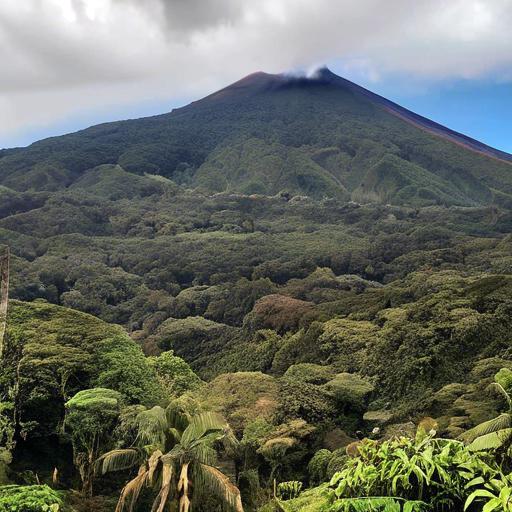 Volcan Poas En Costa Rica