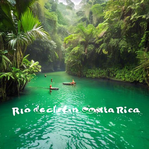 Rio De Cocodrilos En Costa Rica