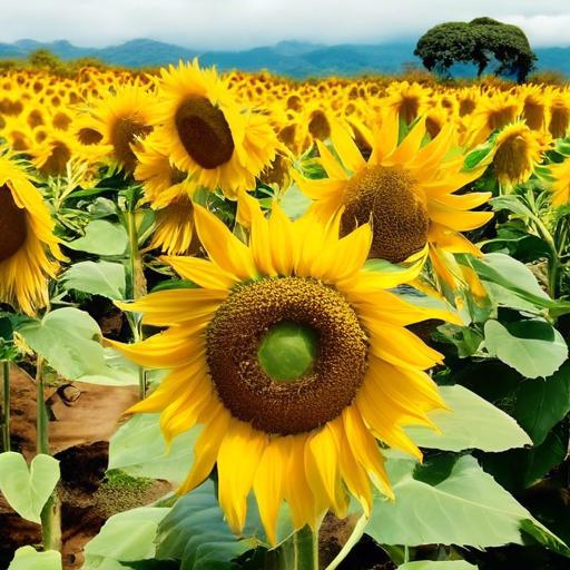 Girasoles En Costa Rica