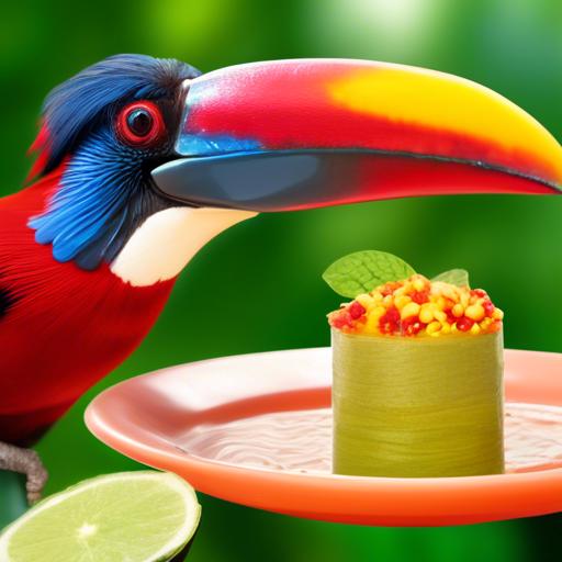 Tucan Con Protesis En Costa Rica
