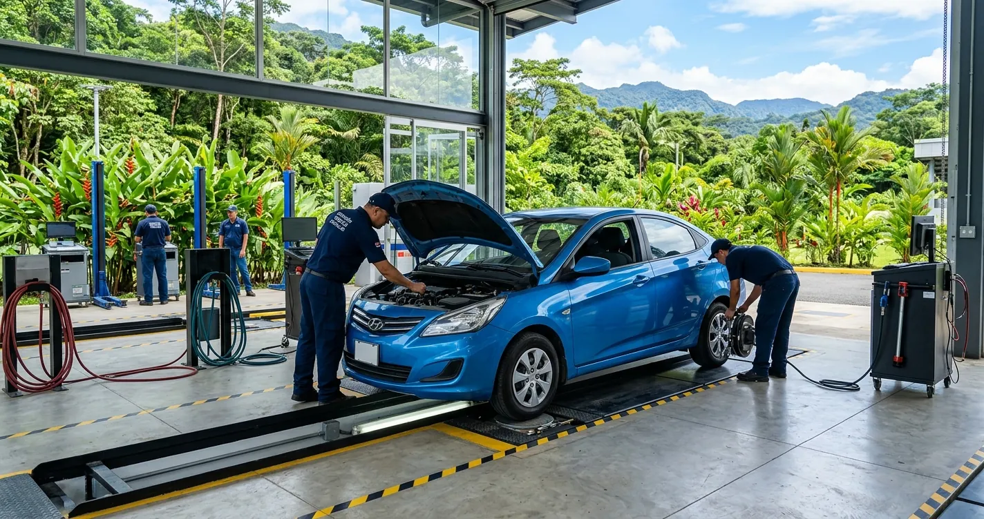 Revisión técnica vehicular en Costa Rica - Estación RITEVE de inspección de vehículos