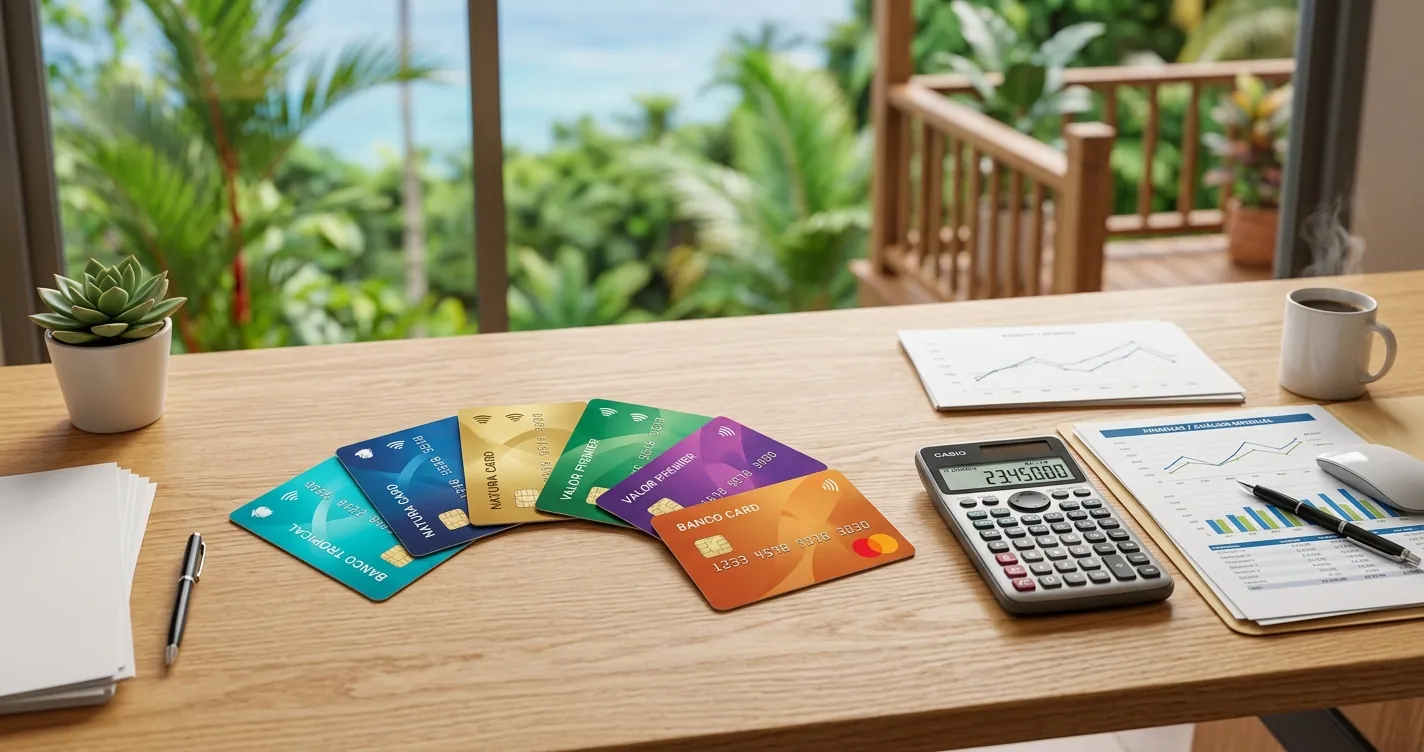 Tarjetas de credito en Costa Rica - Comparativa de opciones bancarias, tasas y beneficios 2026