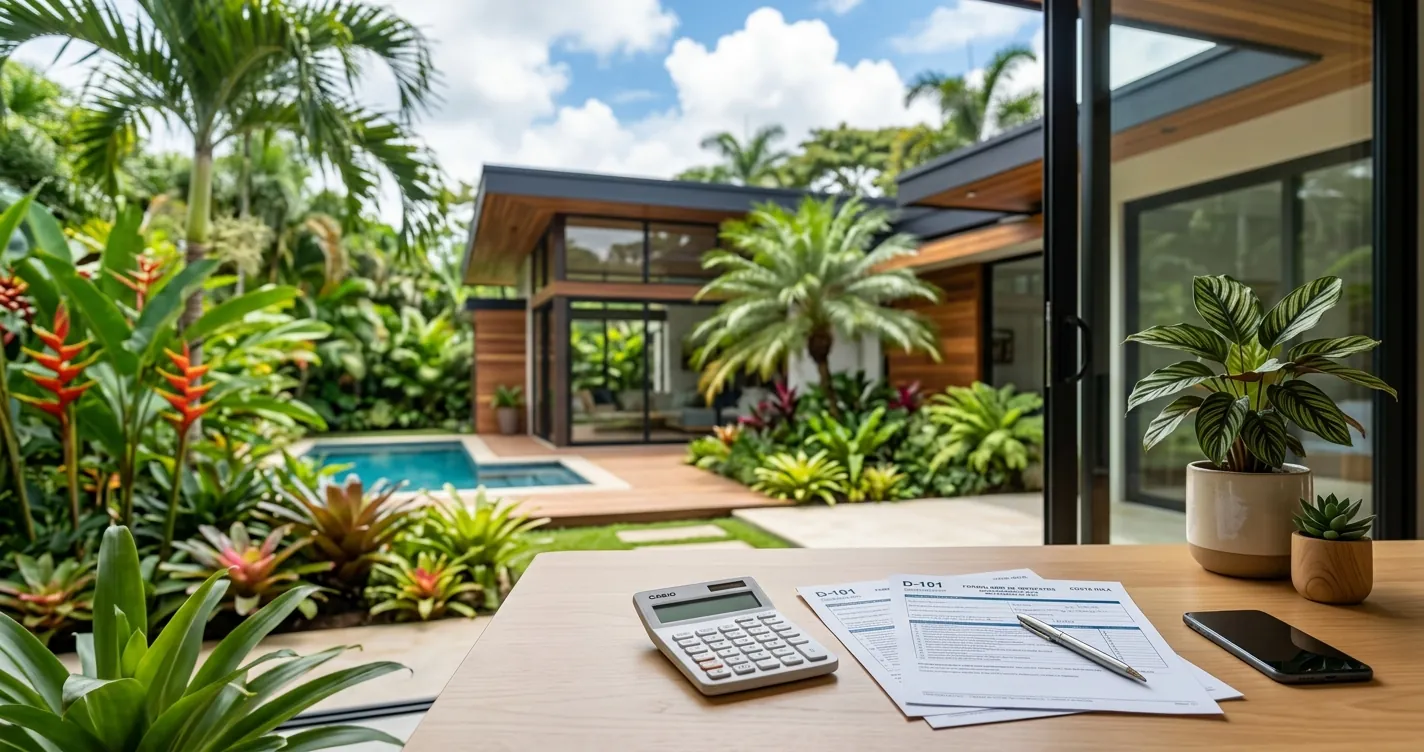 Impuesto de bienes inmuebles en Costa Rica - vivienda y cálculo del tributo municipal de propiedad