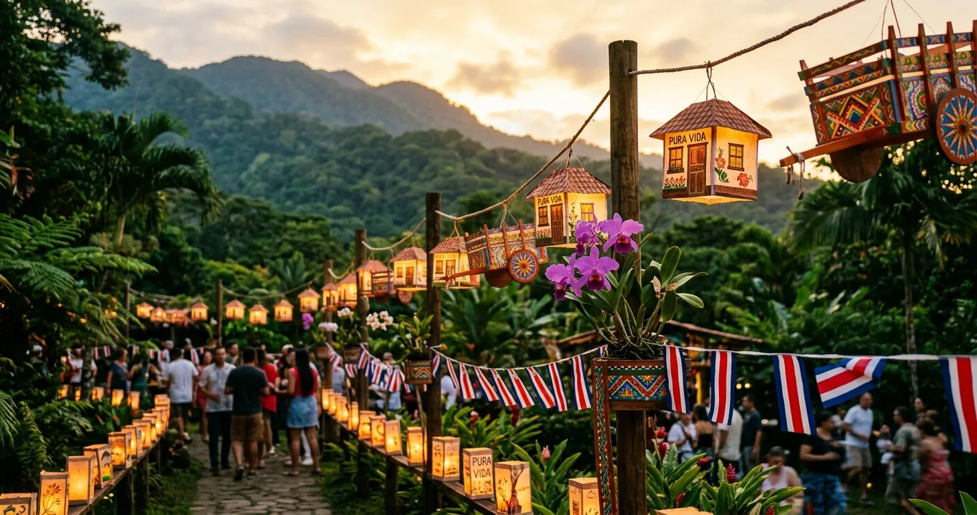 Qué se celebra en septiembre en Costa Rica - Faroles, banderas y fiestas patrias 2026