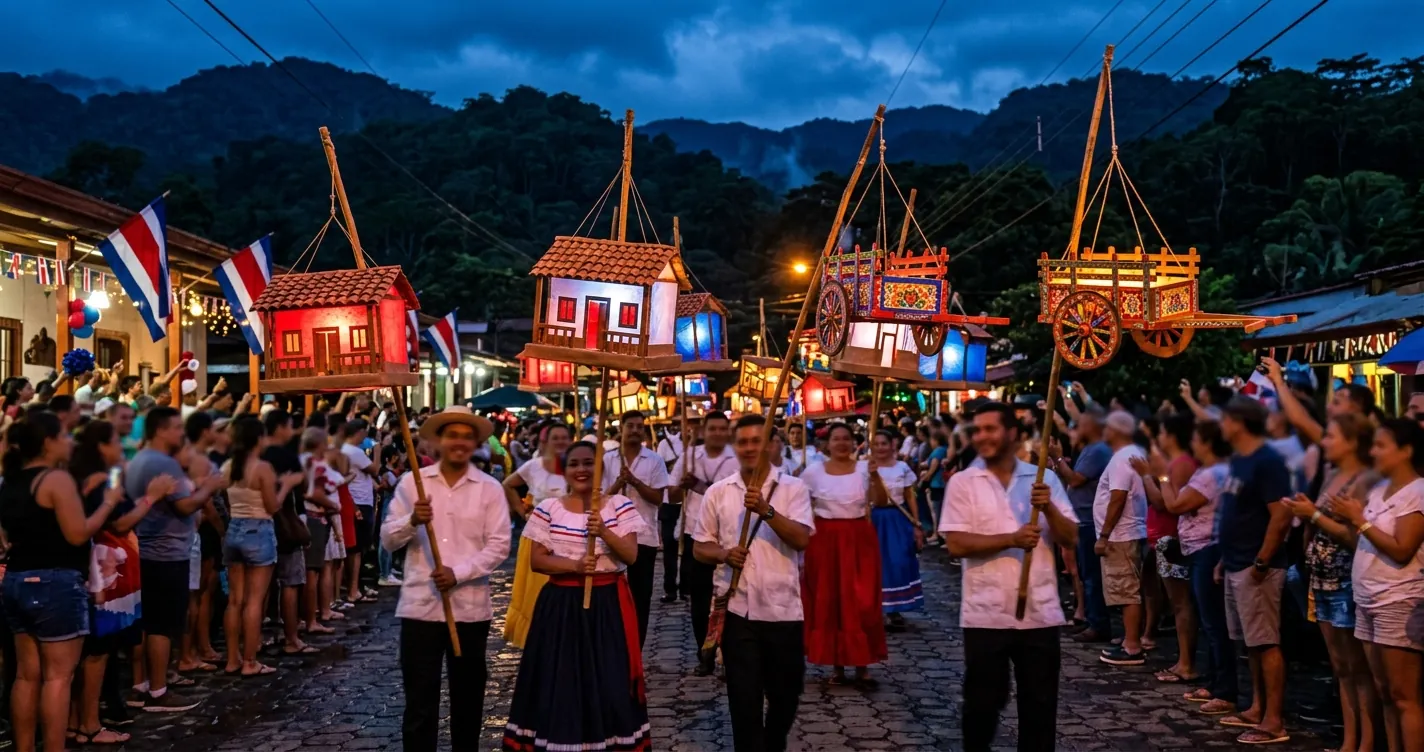 Faroles en Costa Rica - Desfile de faroles del 14 de setiembre 2026