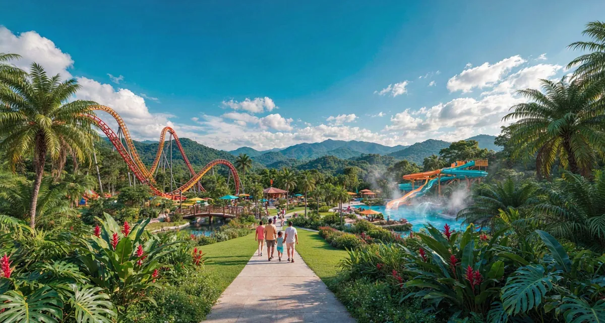 Precio de la entrada y atracciones del Parque Nacional de Diversiones en Costa Rica 2026